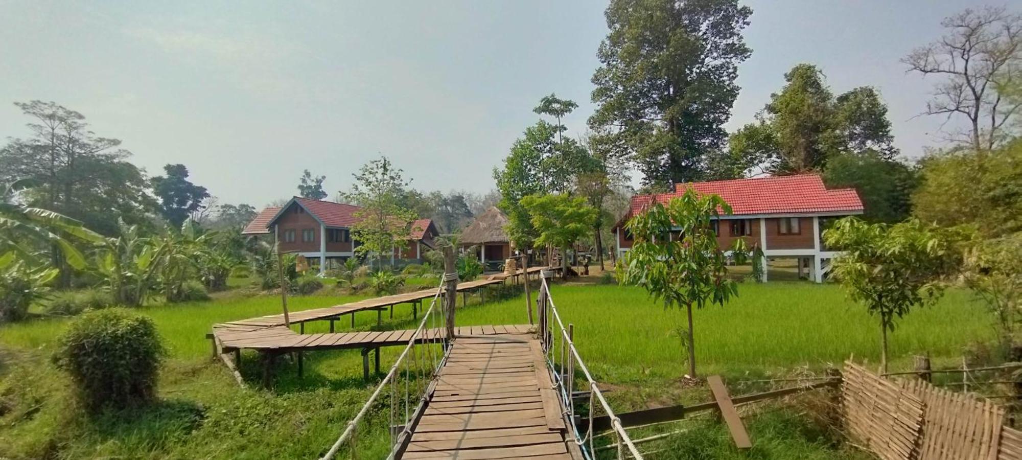 Bolaven Garden Bungalow And Tent - Tad Lo Ban Kiangtat エクステリア 写真