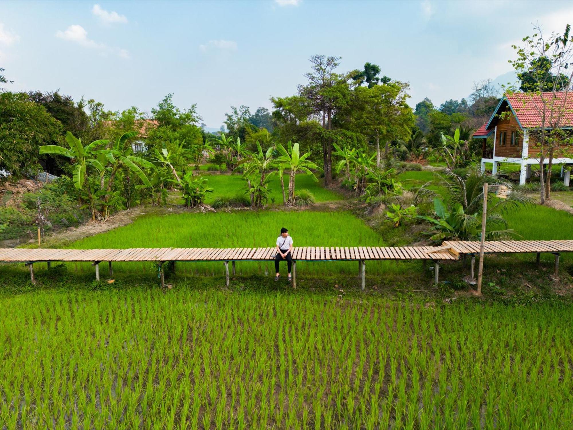 Bolaven Garden Bungalow And Tent - Tad Lo Ban Kiangtat エクステリア 写真