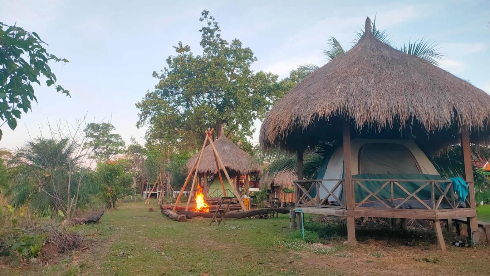 Bolaven Garden Bungalow And Tent - Tad Lo Ban Kiangtat エクステリア 写真